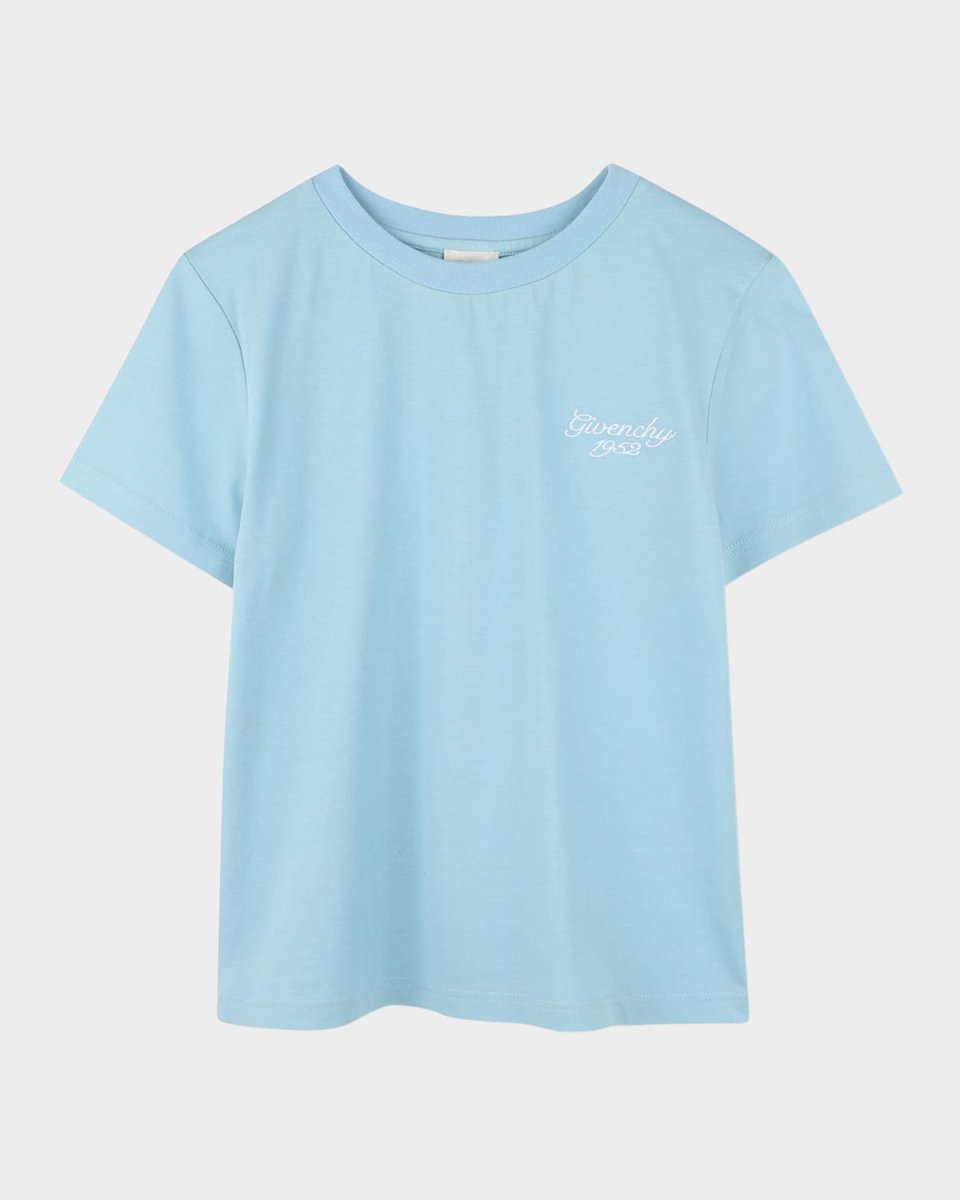 Boy's Logo Script T-Shirt, Size 4-6